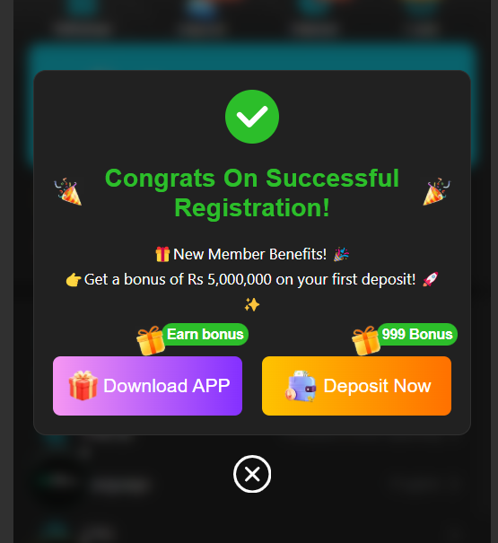 CT999 Game Welcome Bonus